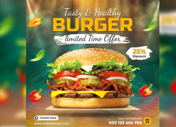 Social Media Ad: Food Niche